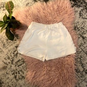 Sandro lace up shorts